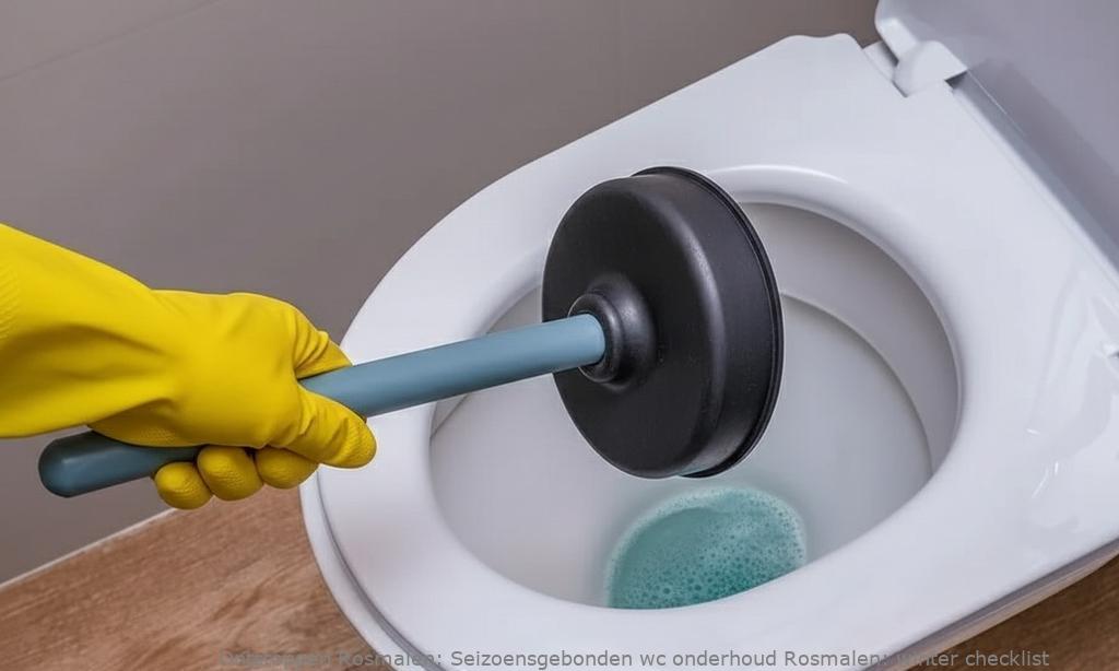 Seizoensgebonden wc onderhoud Rosmalen: winter checklist