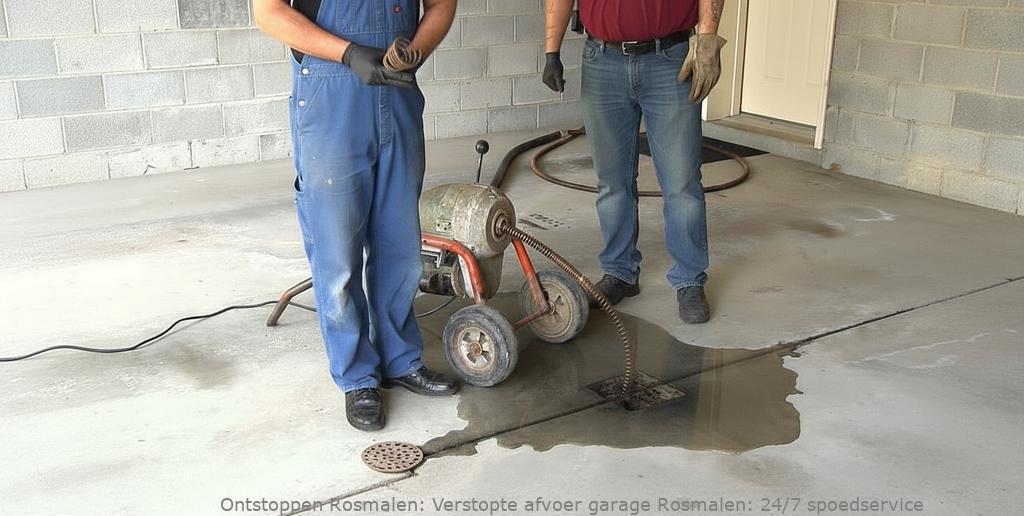 Verstopte afvoer garage Rosmalen: 24/7 spoedservice