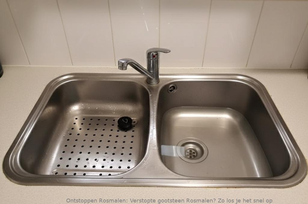 Verstopte gootsteen Rosmalen? Zo los je het snel op