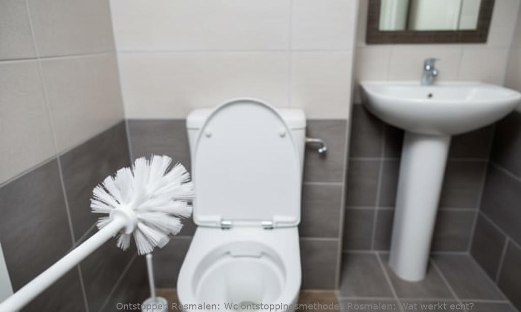 Wc ontstoppingsmethodes Rosmalen: Wat werkt echt?